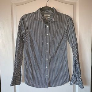 J. Crew Stretch perfect shirt in classic stripe